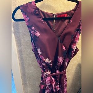 Jennifer Lopez Purple Wrap Dress size L